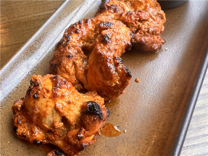 chicken tikka using Tauzin breast meat